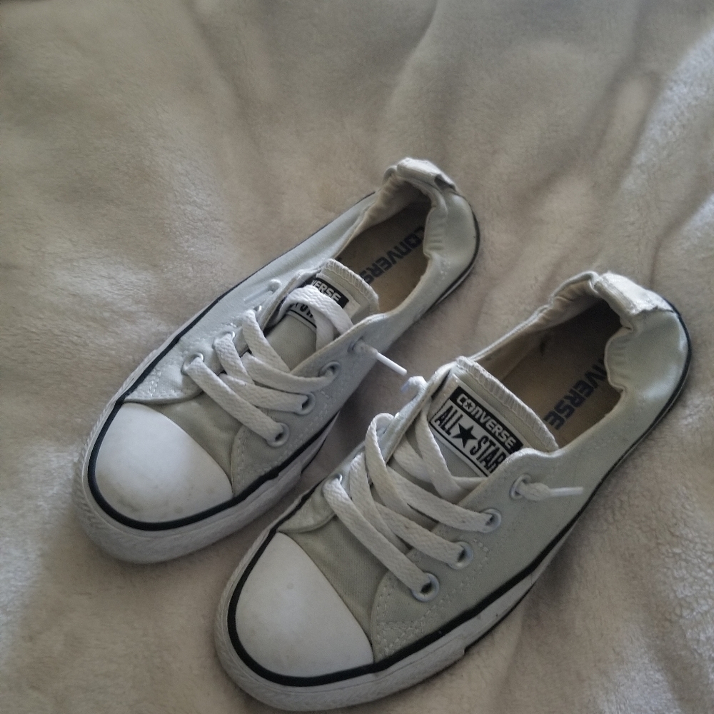 Slide on converse..
